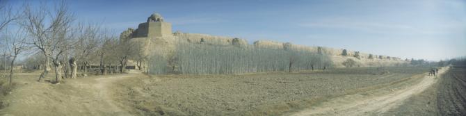 City wall of Balkh, February 2011