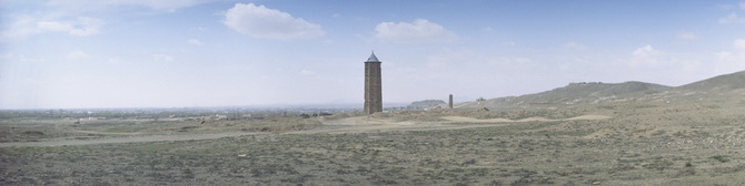 Landscape Around the Minaretts of Ghazni, April 2011