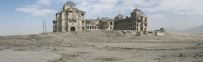 Ruin of Darulaman Palace Kabul, October 2010
