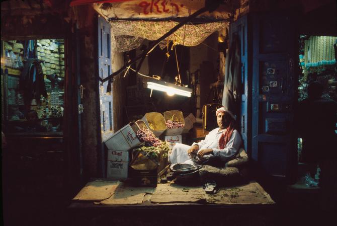 In the bazaar of Sana´a, 1998